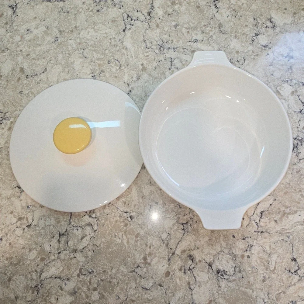 Vintage Corning Ware B-1-B 1 Qt Casserole Dish with Lid Yellow Butterscotch MCM